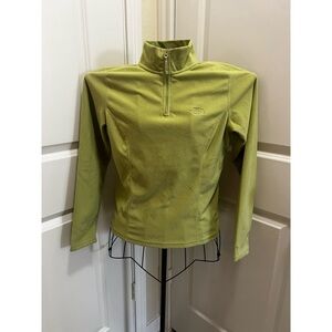 The North Face Green Quarter-Zip Pullover